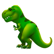 Émoji 🦖 T-Rex sur Apple iOS 11.2.