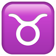 Émoji ♉ Taureau sur Apple iOS 11.2.