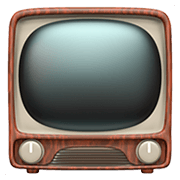 Émoji 📺 Téléviseur sur Apple iOS 11.2.