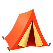 Emoji ⛺ Tenda su Apple iOS 11.2.