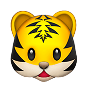 Emoji 🐯 Muso Di Tigre su Apple iOS 11.2.