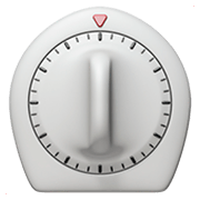 Émoji ⏲️ Horloge sur Apple iOS 11.2.
