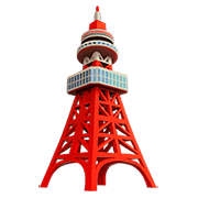 Émoji 🗼 Tour De Tokyo sur Apple iOS 11.2.