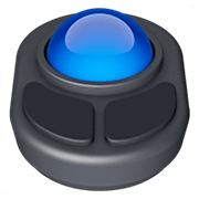 Emoji 🖲️ Trackball su Apple iOS 11.2.