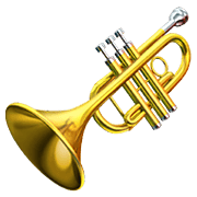 Émoji 🎺 Trompette sur Apple iOS 11.2.