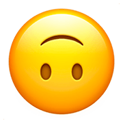 Emoji 🙃 Faccina Sottosopra su Apple iOS 11.2.