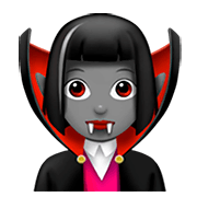 🧛🏽 Emoji Vampiro: Tono De Piel Medio en Apple iOS 11.2.