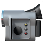 Emoji 📹 Videocamera su Apple iOS 11.2.