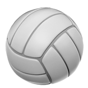 Émoji 🏐 Volley-ball sur Apple iOS 11.2.