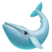 Émoji 🐋 Baleine sur Apple iOS 11.2.