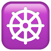 ☸️ Emoji Roda Do Dharma na Apple iOS 11.2.