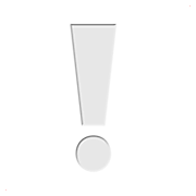 Émoji ❕ Point D’exclamation Blanc sur Apple iOS 11.2.