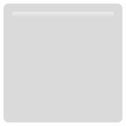 ⬜ Emoji Cuadrado Blanco Grande en Apple iOS 11.2.