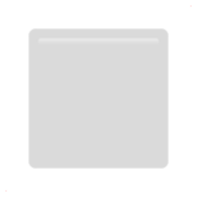 ◻️ Emoji Quadrado Branco Médio na Apple iOS 11.2.