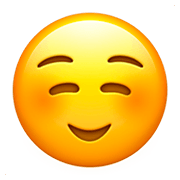 ☺️ Emoji Cara Sonriente en Apple iOS 11.2.