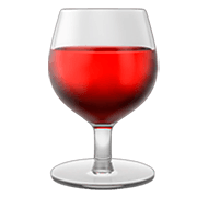 Emoji 🍷 Bicchiere Di Vino su Apple iOS 11.2.