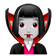 🧛🏻‍♀️ Emoji Vampiresa: Tono De Piel Claro en Apple iOS 11.2.