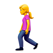 🚶‍♀️ Emoji Mujer Caminando en Apple iOS 11.2.