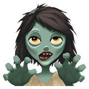 Émoji 🧟‍♀️ Zombie Femme sur Apple iOS 11.2.