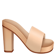 Emoji 👡 Sandalo Da Donna su Apple iOS 11.2.