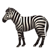 Emoji 🦓 Zebra su Apple iOS 11.2.