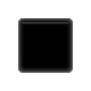 ◾ Emoji Cuadrado Negro Mediano-pequeño en Apple iOS 11.3.