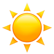 ☀️ Emoji Sonne Apple iOS 11.3.