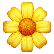 🌼 Emoji gelbe Blüte Apple iOS 11.3.