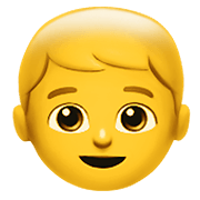 Emoji 👦 Bambino su Apple iOS 11.3.