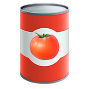 Émoji 🥫 Aliments En Conserve sur Apple iOS 11.3.