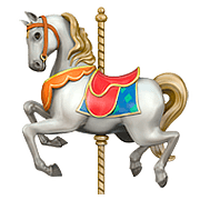 Emoji 🎠 Cavallo Da Giostra su Apple iOS 11.3.