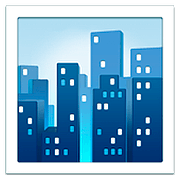 🏙️ Emoji Cidade na Apple iOS 11.3.