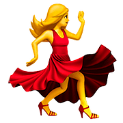 💃 Emoji Mulher Dançando na Apple iOS 11.3.
