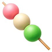 Émoji 🍡 Brochette De Bonbons sur Apple iOS 11.3.