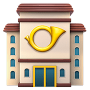 Emoji 🏤 Ufficio Postale su Apple iOS 11.3.