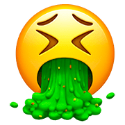 🤮 Emoji Cara Vomitando en Apple iOS 11.3.