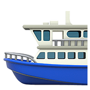 Émoji ⛴️ Ferry sur Apple iOS 11.3.