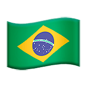 🇧🇷 Emoji Bandera: Brasil en Apple iOS 11.3.