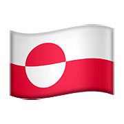 🇬🇱 Emoji Flagge: Grönland Apple iOS 11.3.