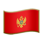 🇲🇪 Emoji Bandeira: Montenegro na Apple iOS 11.3.