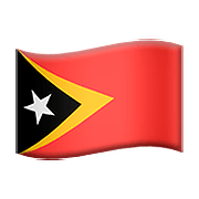🇹🇱 Emoji Bandera: Timor-Leste en Apple iOS 11.3.