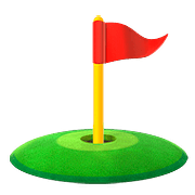 Émoji ⛳ Drapeau De Golf sur Apple iOS 11.3.