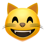 Emoji 😸 Gatto Che Sogghigna su Apple iOS 11.3.