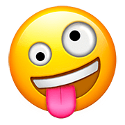 Emoji 🤪 Faccina Impazzita su Apple iOS 11.3.