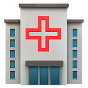 Émoji 🏥 Hôpital sur Apple iOS 11.3.