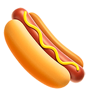 Émoji 🌭 Hot Dog sur Apple iOS 11.3.