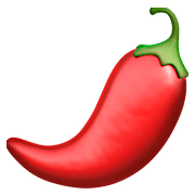🌶️ Emoji Chile Picante en Apple iOS 11.3.