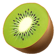 Émoji 🥝 Kiwi sur Apple iOS 11.3.