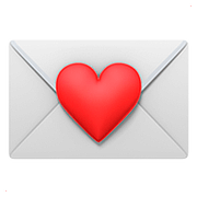 Emoji 💌 Lettera D’amore su Apple iOS 11.3.