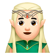 🧝🏻‍♂️ Emoji Elf: helle Hautfarbe Apple iOS 11.3.